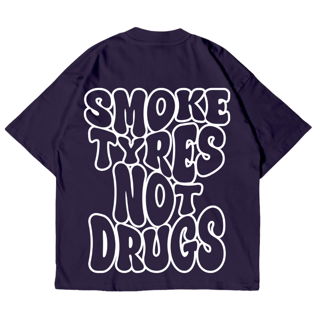 neumáticos de humo - Camiseta Oversize