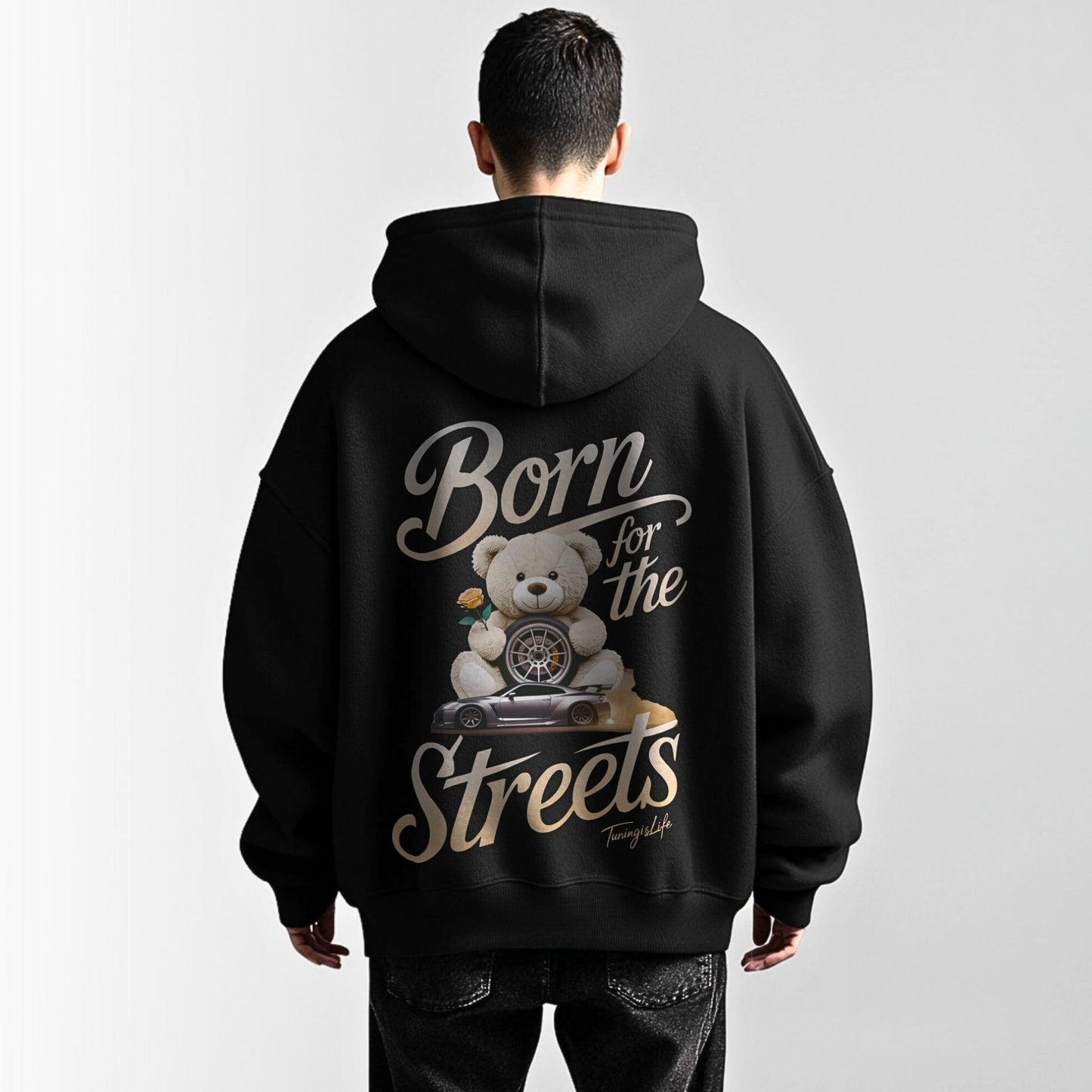 Born for the streets - Premium Oversized Hoodie