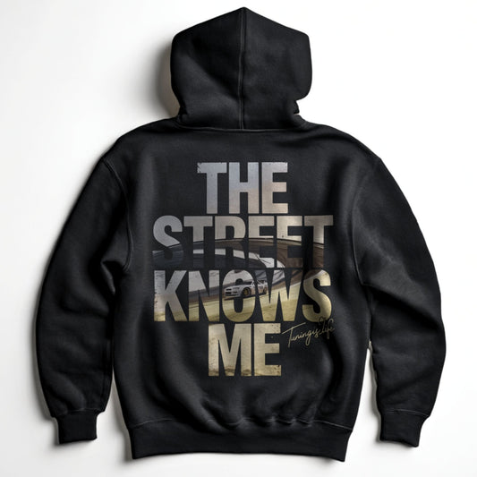 the street knows me - Premium Hoodie
