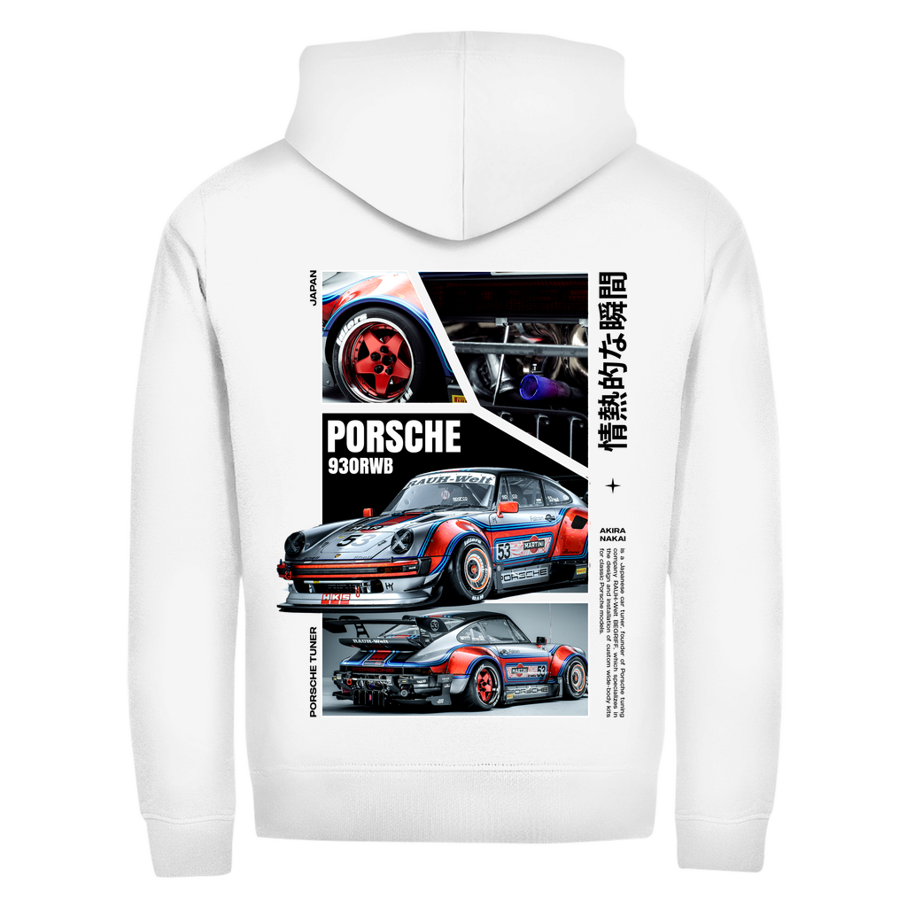 Zipper Hoodie Porsche 930 rwb