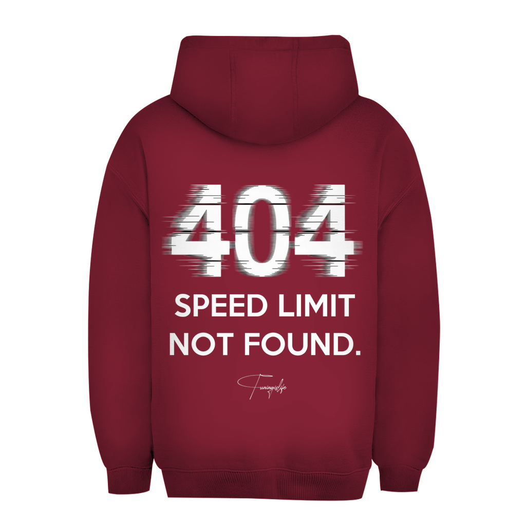 404 speed limit - Premium Oversized Hoodie