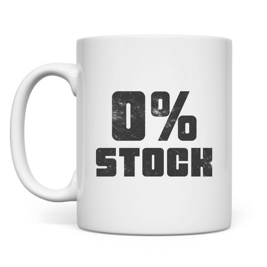 0% Stock - Caneca