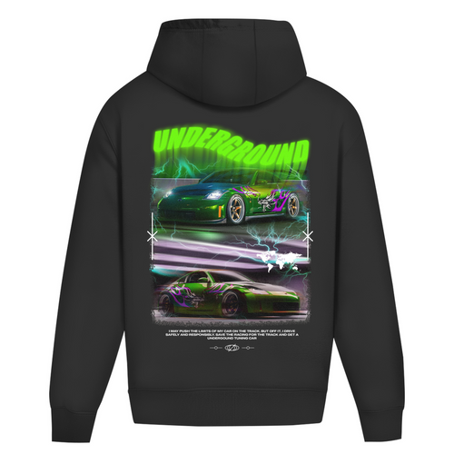 Underground - Oversize Hoodie Without Drawstring