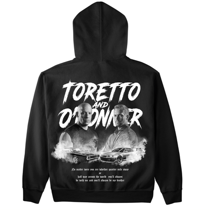 Toretto and O'Conner premium Hoodie