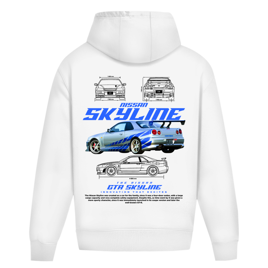 THE SKYLINE - Oversized Hoodie