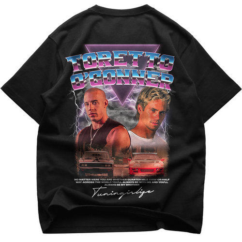 Oversize T-Shirt Toretto und O'Conner