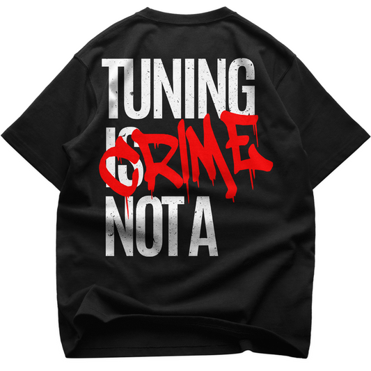 Tuning no es un crimen - Camiseta Oversize