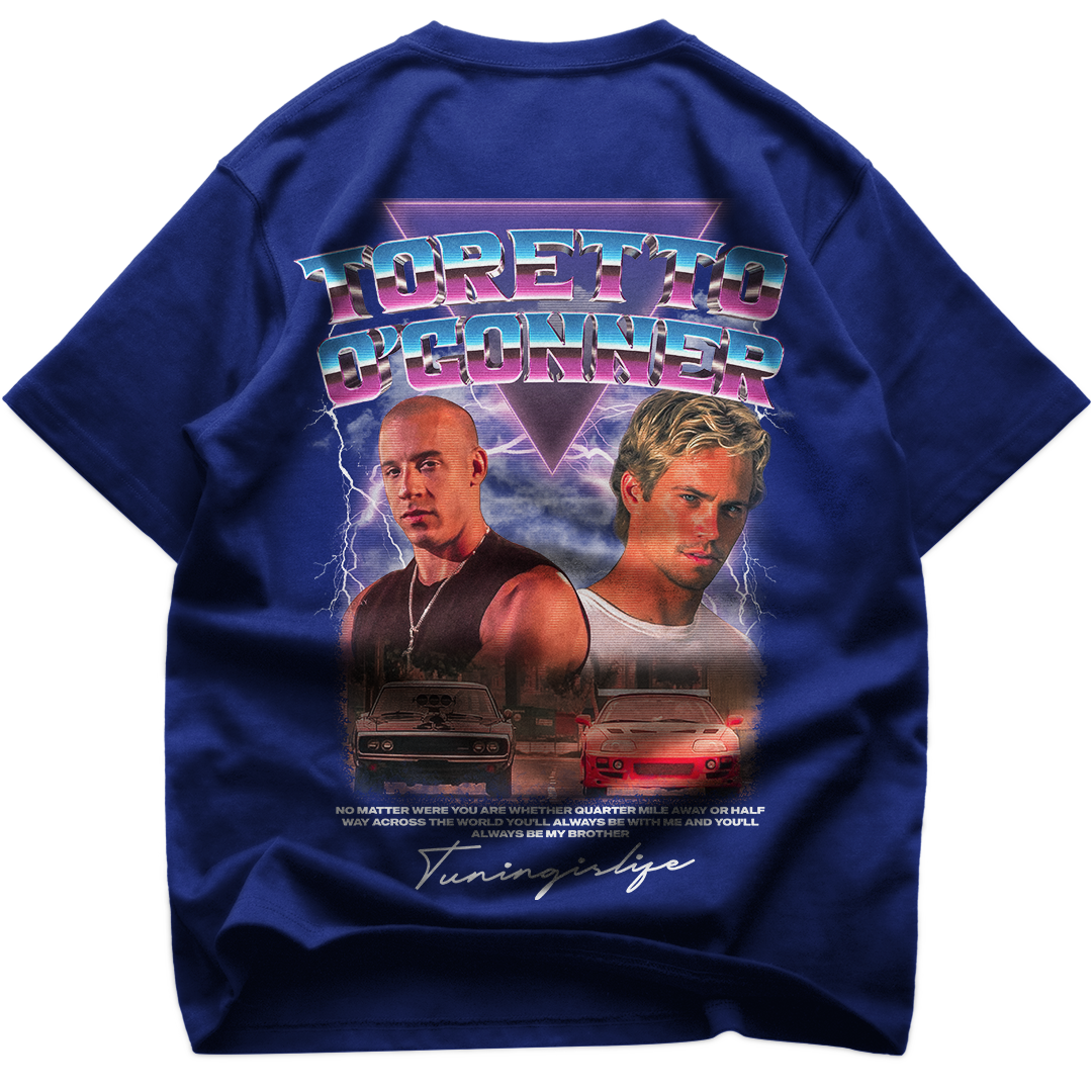 Oversize T-Shirt Toretto und O'Conner