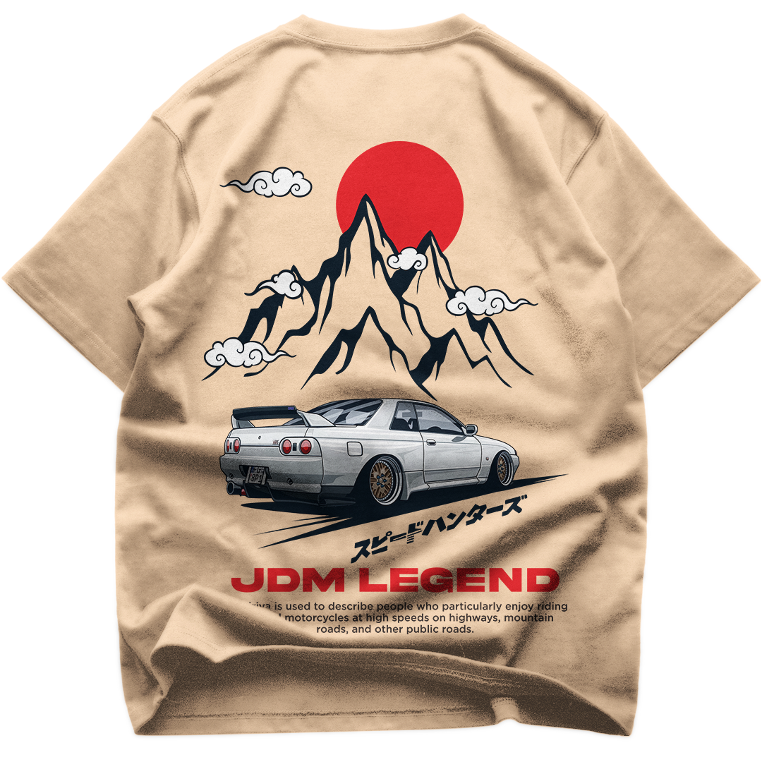 JDM Legenda - T-shirt w rozmiarze oversize