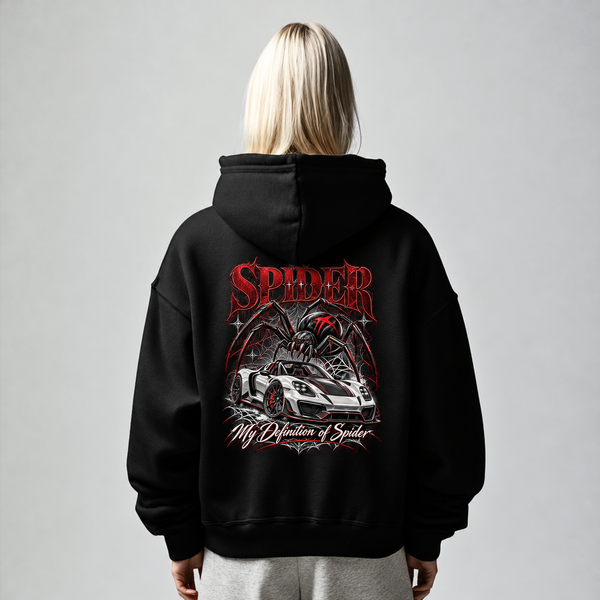 Unisex Oversize Hoodie Spider