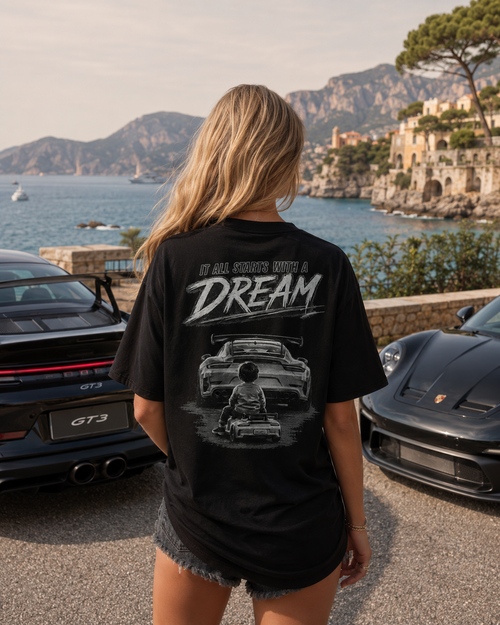 Oversize T-Shirt All starts with a Dream