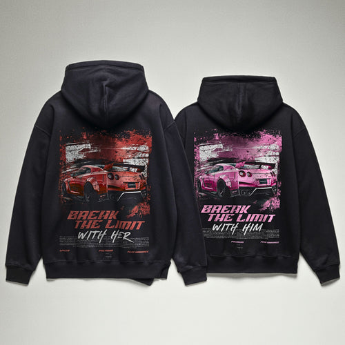 Break the limit - Couple Hoodie