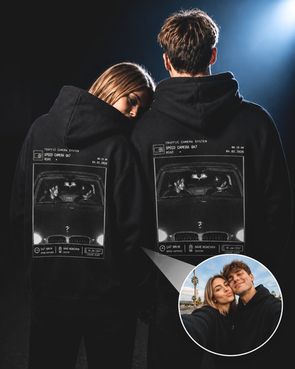 Blitzer Couple - Oversized Hoodie Personalisiert