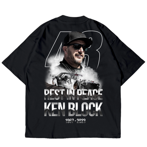 Ken Block Rest in Peace oversized Shirt