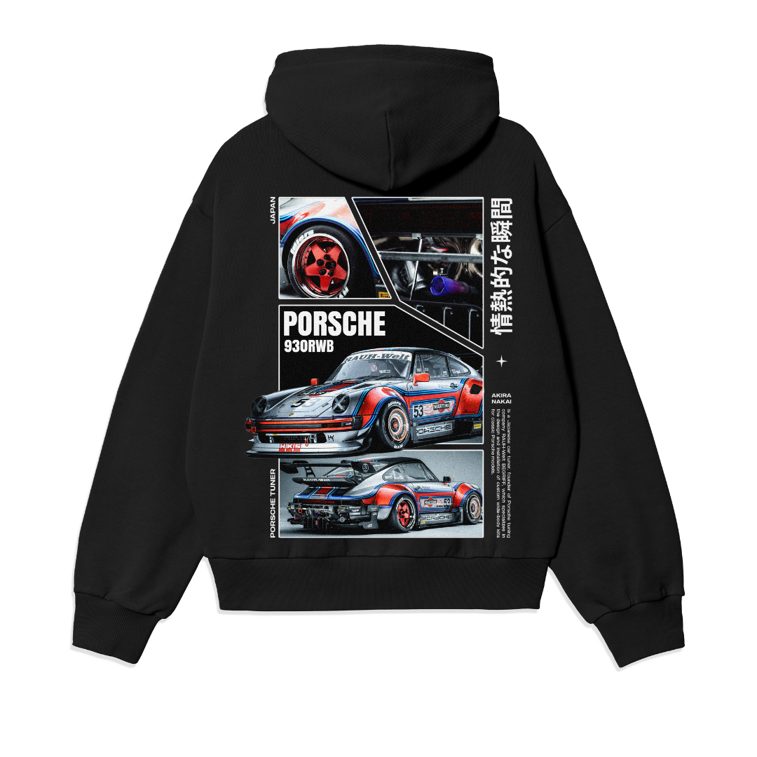 Porsche 930 rwb - Premium Oversized Hoodie