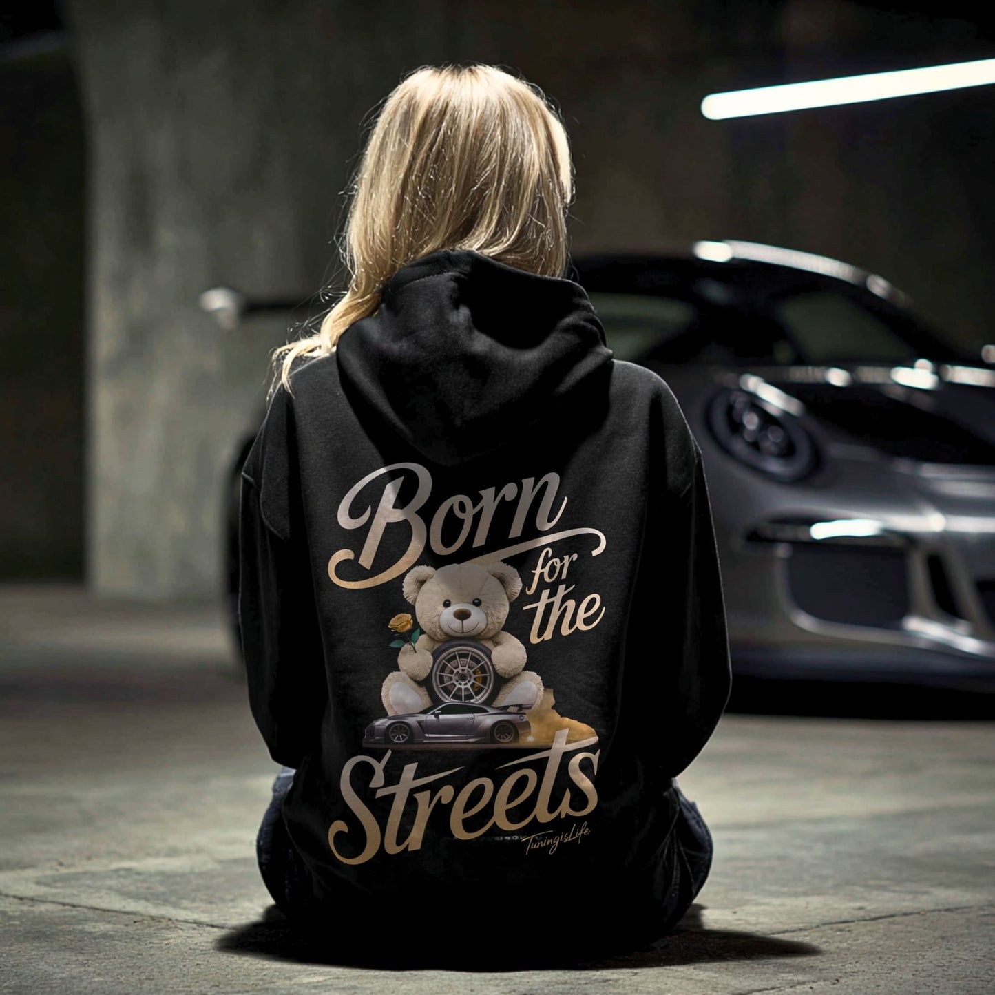Born for the streets - Premium Hoodie