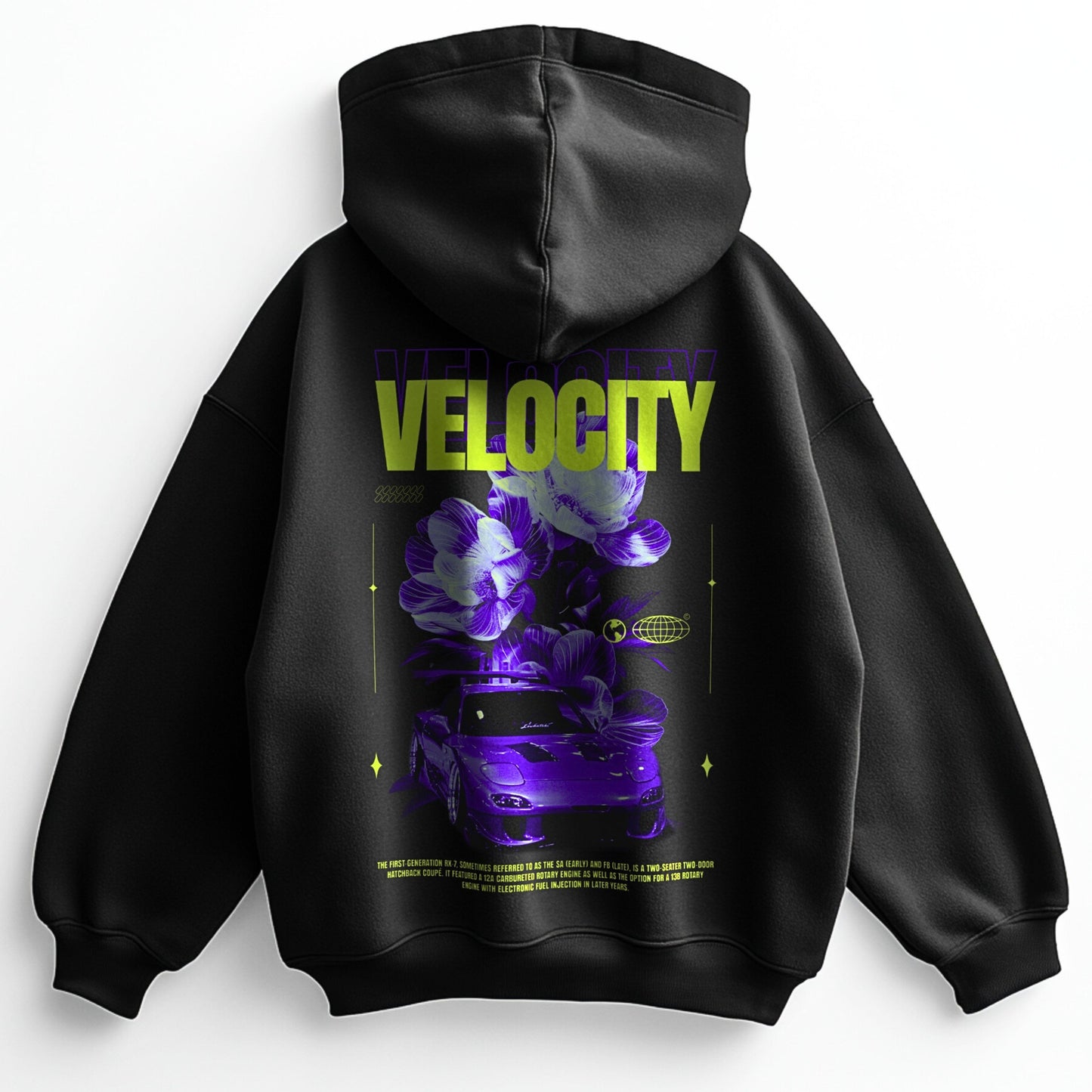 Velocity - Hoodie Unissexo Oversized