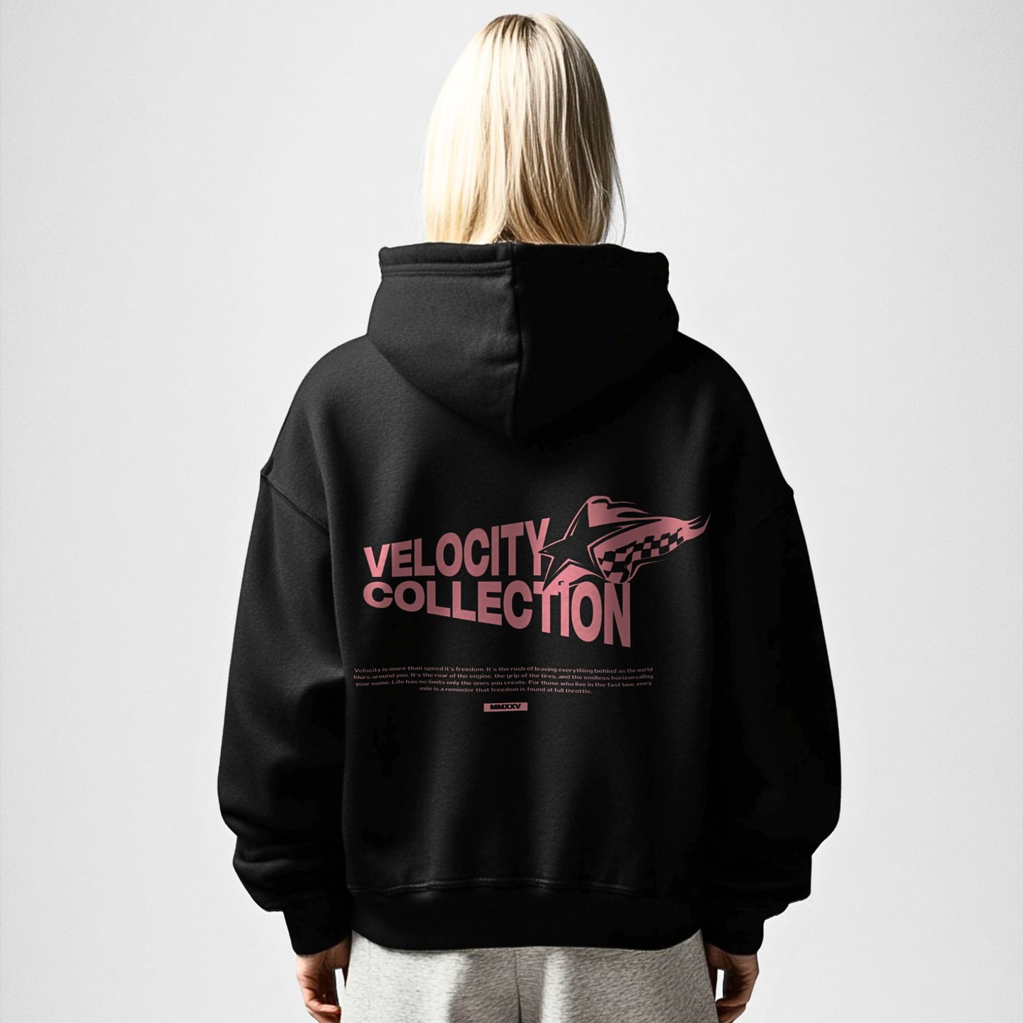 Velocity Star - Premium Oversized Hoodie