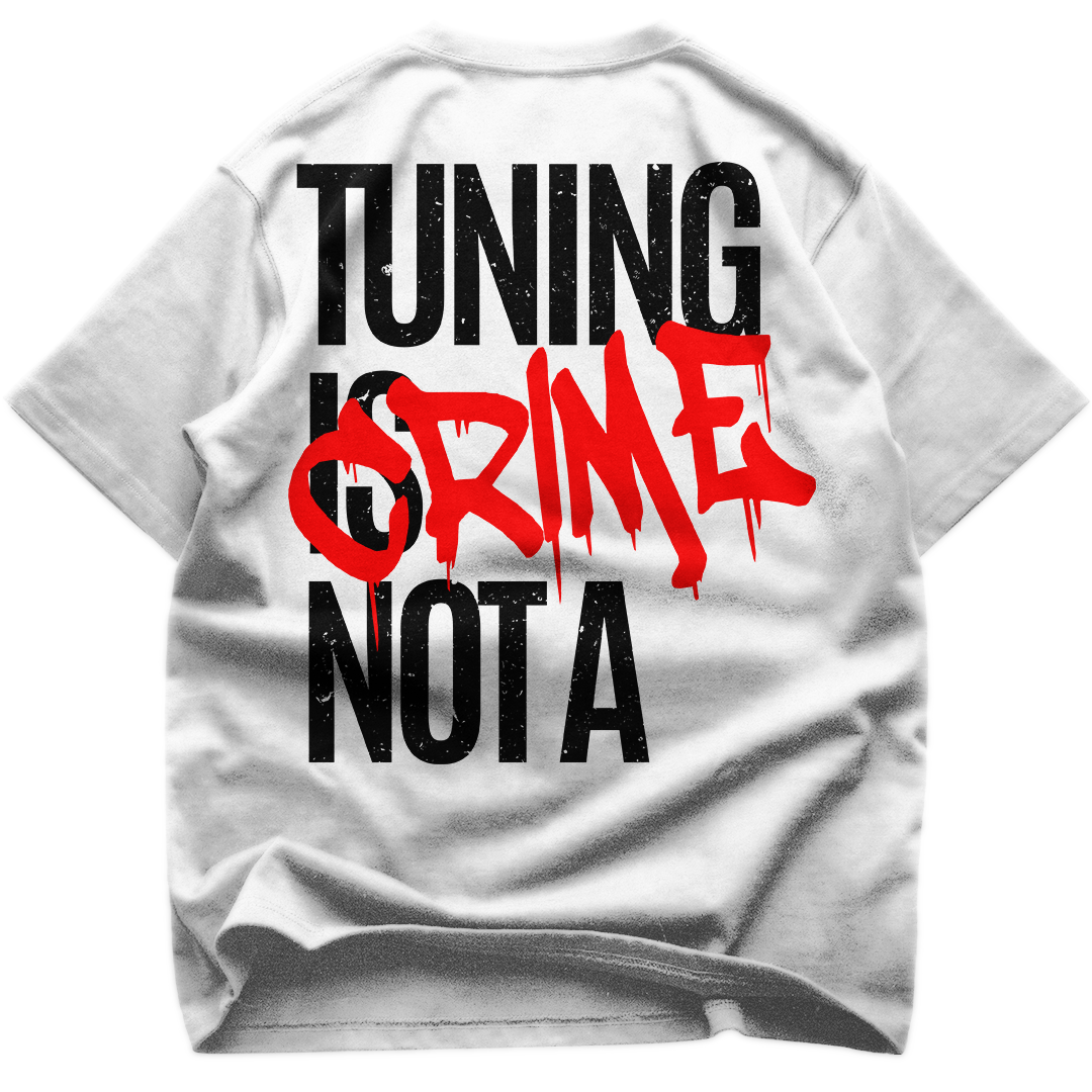 Tuning ist kein Verbrechen - Oversize T-Shirt