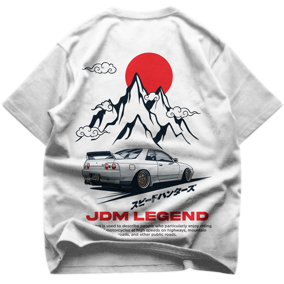 JDM Legenda - T-shirt w rozmiarze oversize