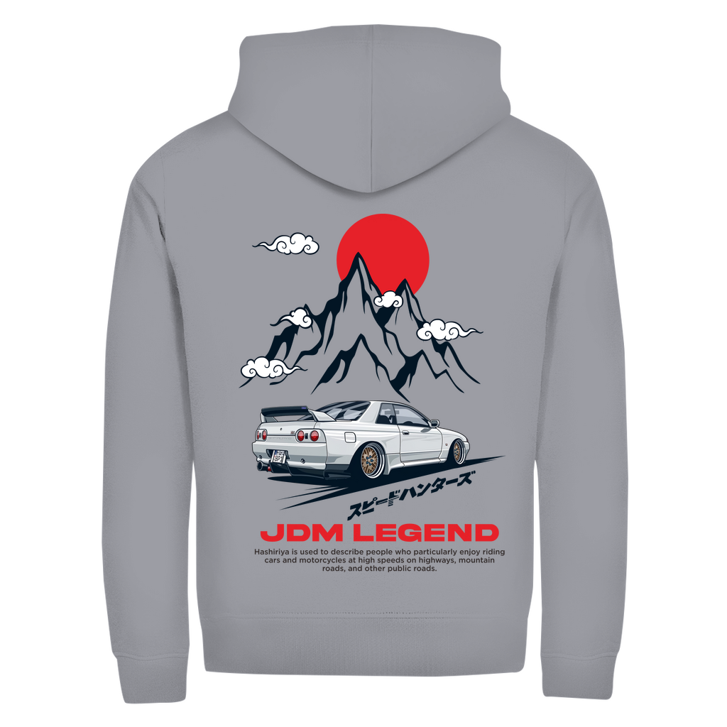 Sweatshirt com fecho JDM Legend