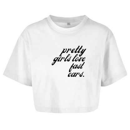 fast cars - Crop Top