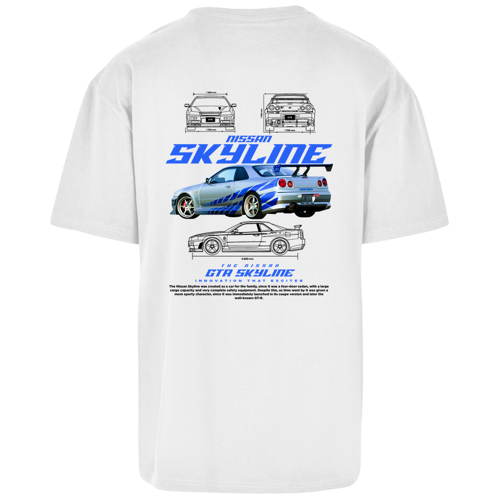 THE SKYLINE - Oversize T-Shirt