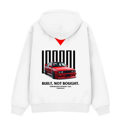 Built not bought - Premium Hoodie