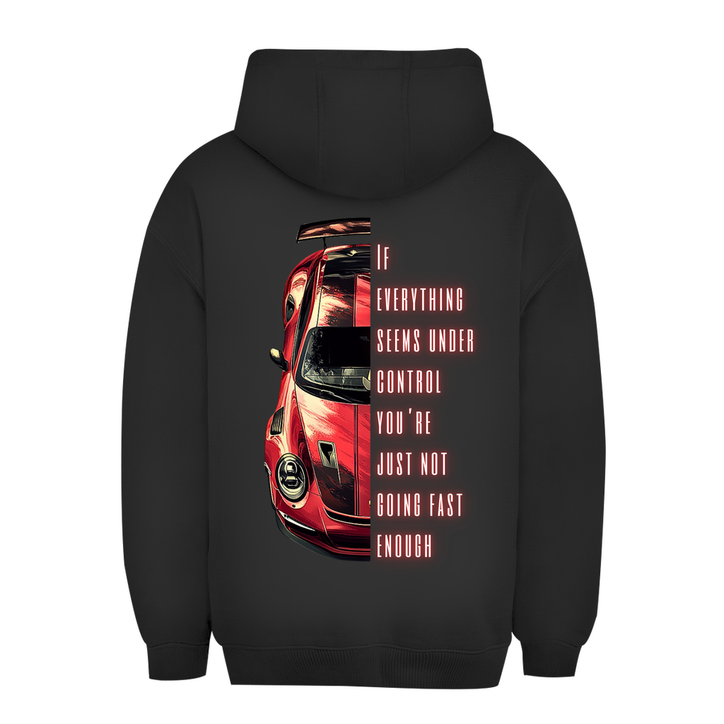 Nie wystarczająco szybki - Bluza z kapturem oversize