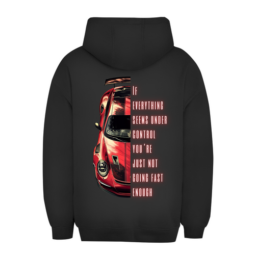 Nie wystarczająco szybki - Bluza z kapturem oversize