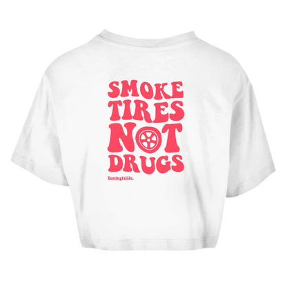 smoke tyres -  Crop Top