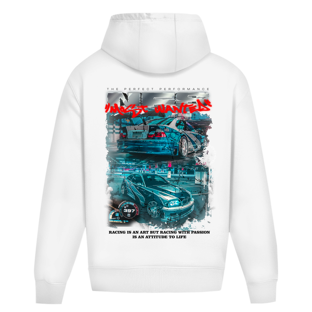 Most Wanted Racing - Premium Oversized Hoodie