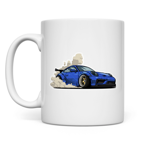 GT 3 Bilmotiv - Mugg