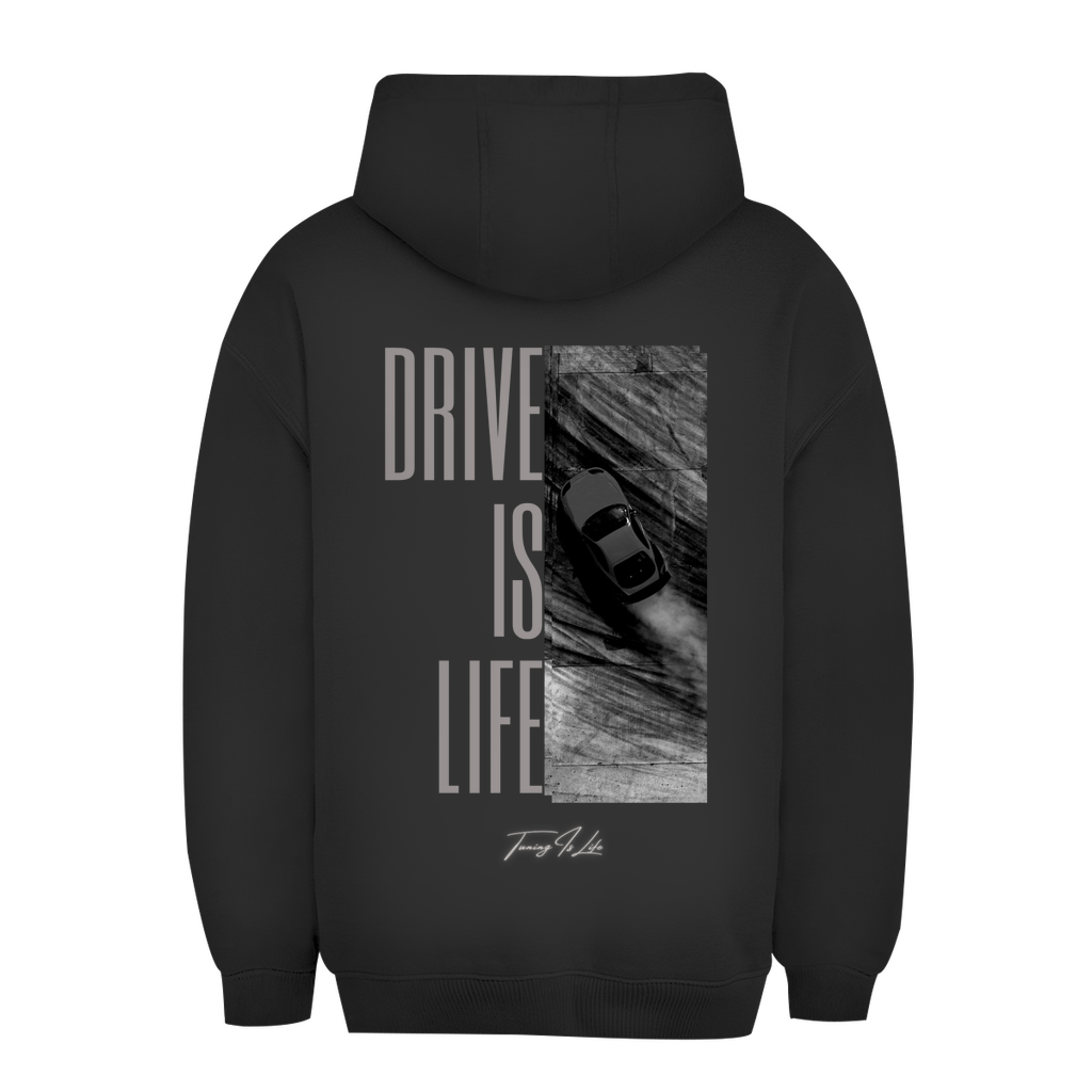 DRIVE IS LIFE sudadera oversized premium