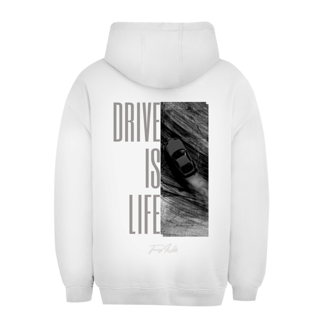 DRIVE IS LIFE sudadera oversized premium
