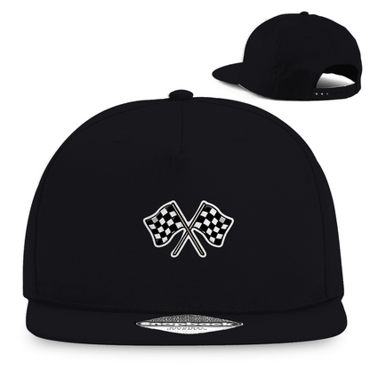 Racing Flag Car Motifs - Cap