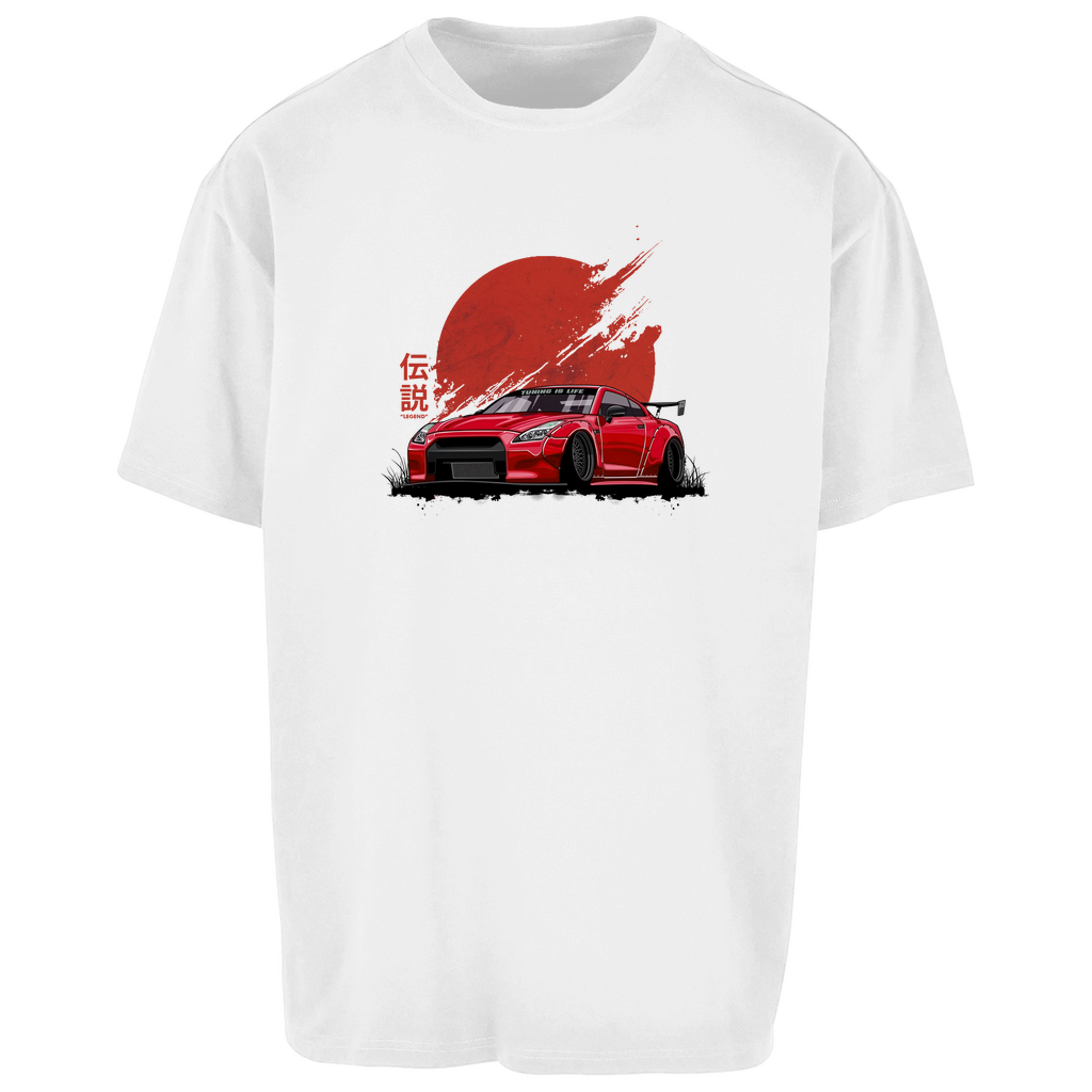 moon gtr - T-shirt oversize