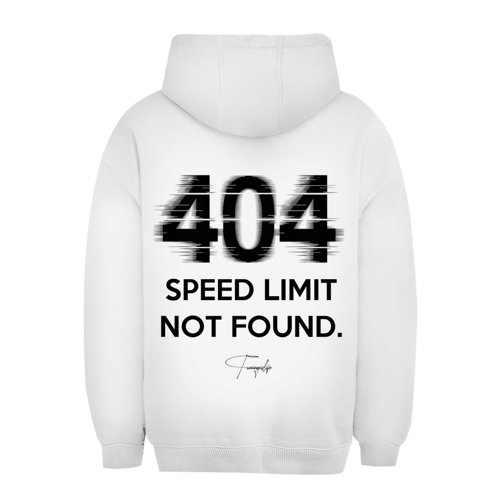 404 speed limit - Premium Oversized Hoodie