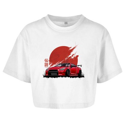 moon gtr -  Crop Top