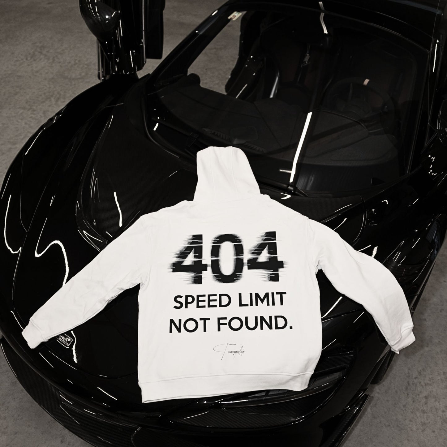 404 limite de vitesse - Sweat à capuche Premium