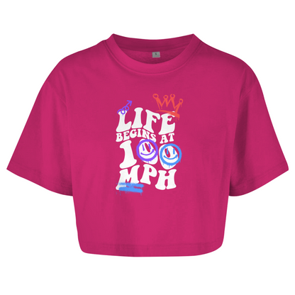 100 MPH -  Crop Top