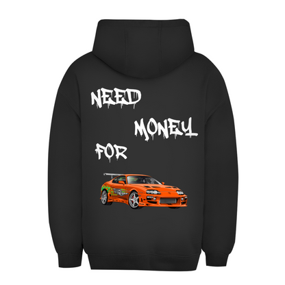 Necesito dinero para Supra - Sudadera Oversize Unisex