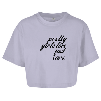 fast cars - Crop Top