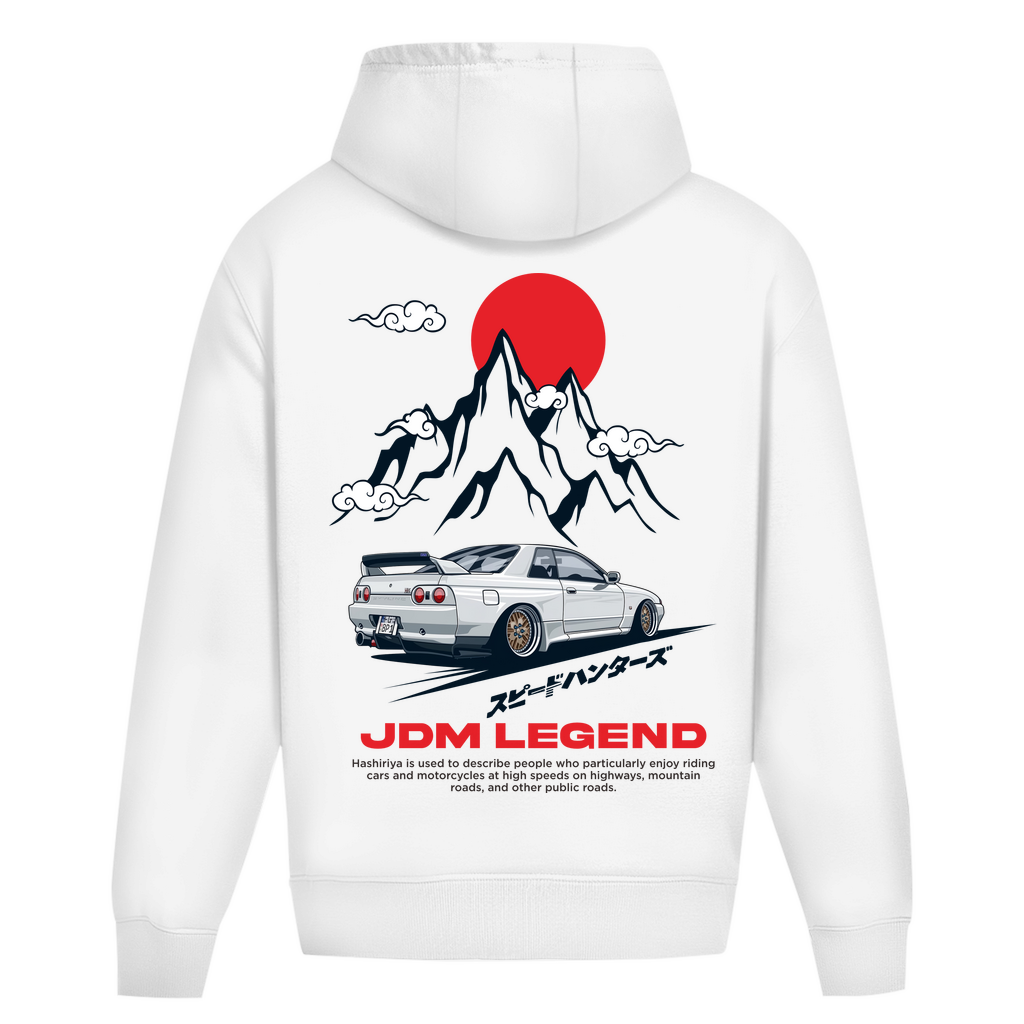 Légende JDM - Sweat à capuche surdimensionné premium