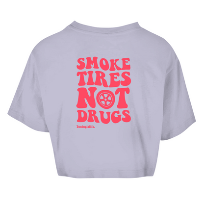 smoke tyres -  Crop Top