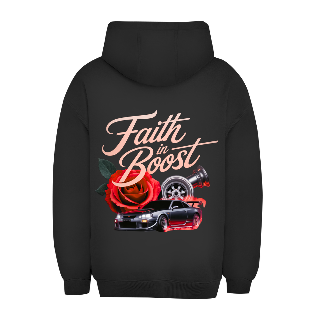 Unisex Oversize Hoodie Faith in boost