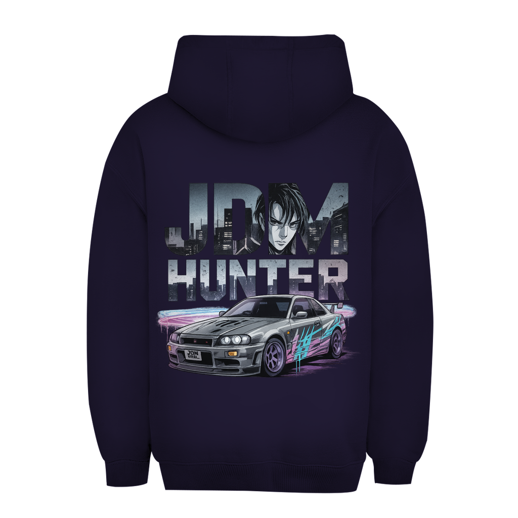Unisex Oversize Hoodie Jdm Hunter