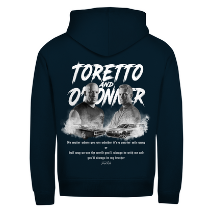 Sweatshirt com fecho torreto