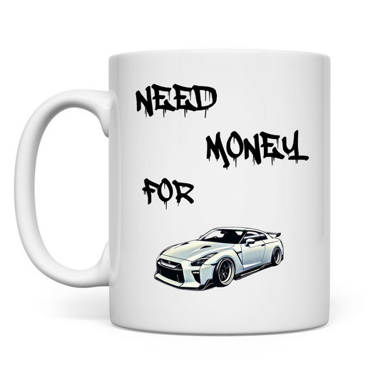 Preciso de dinheiro para GTR - Caneca