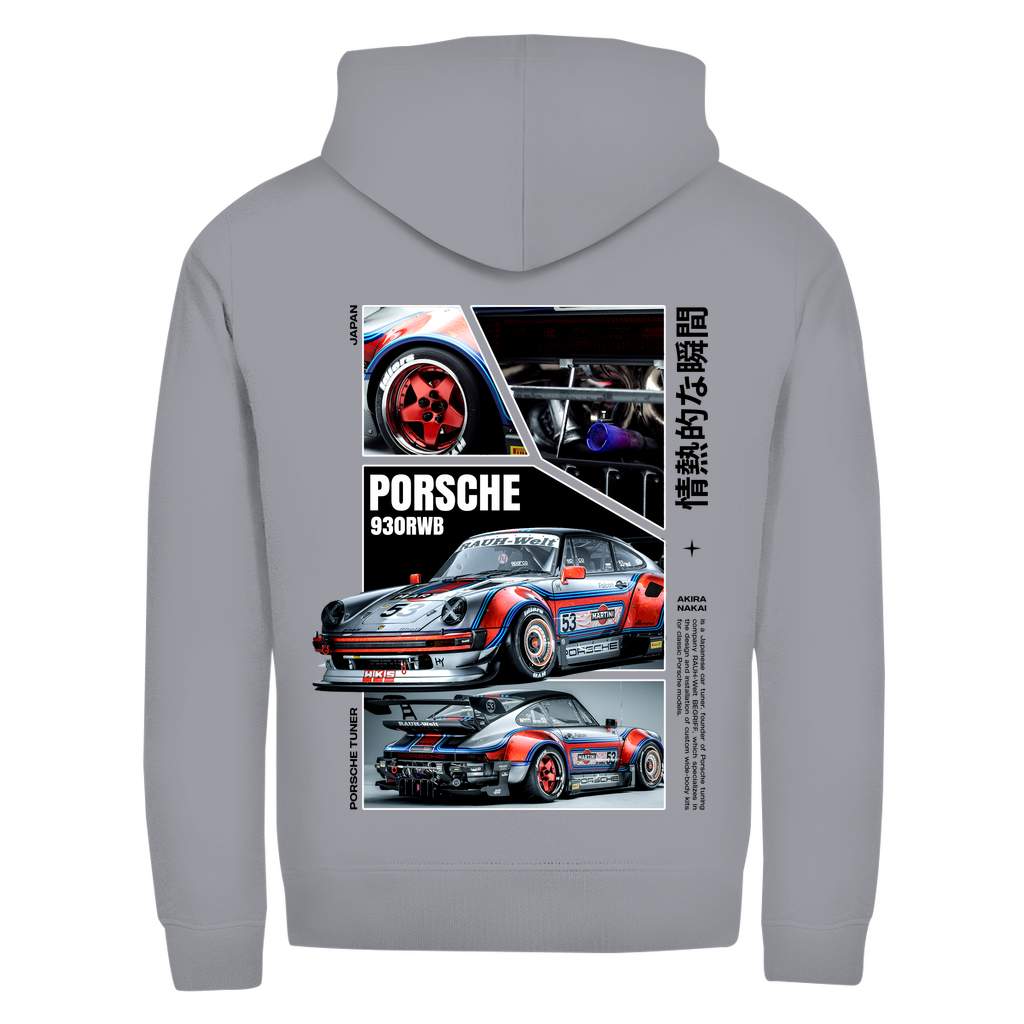 Zipper Hoodie Porsche 930 rwb